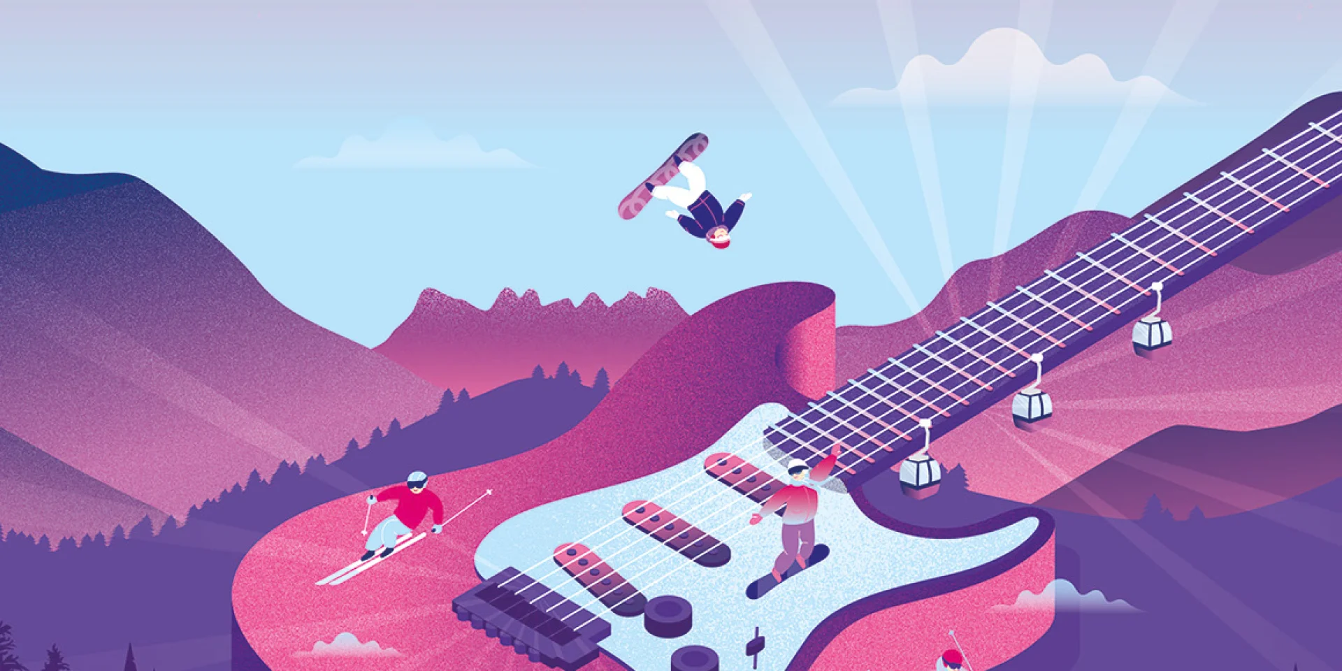 Rock The Pistes: Ski, Sun & Sound on Portes du Soleil Slopes